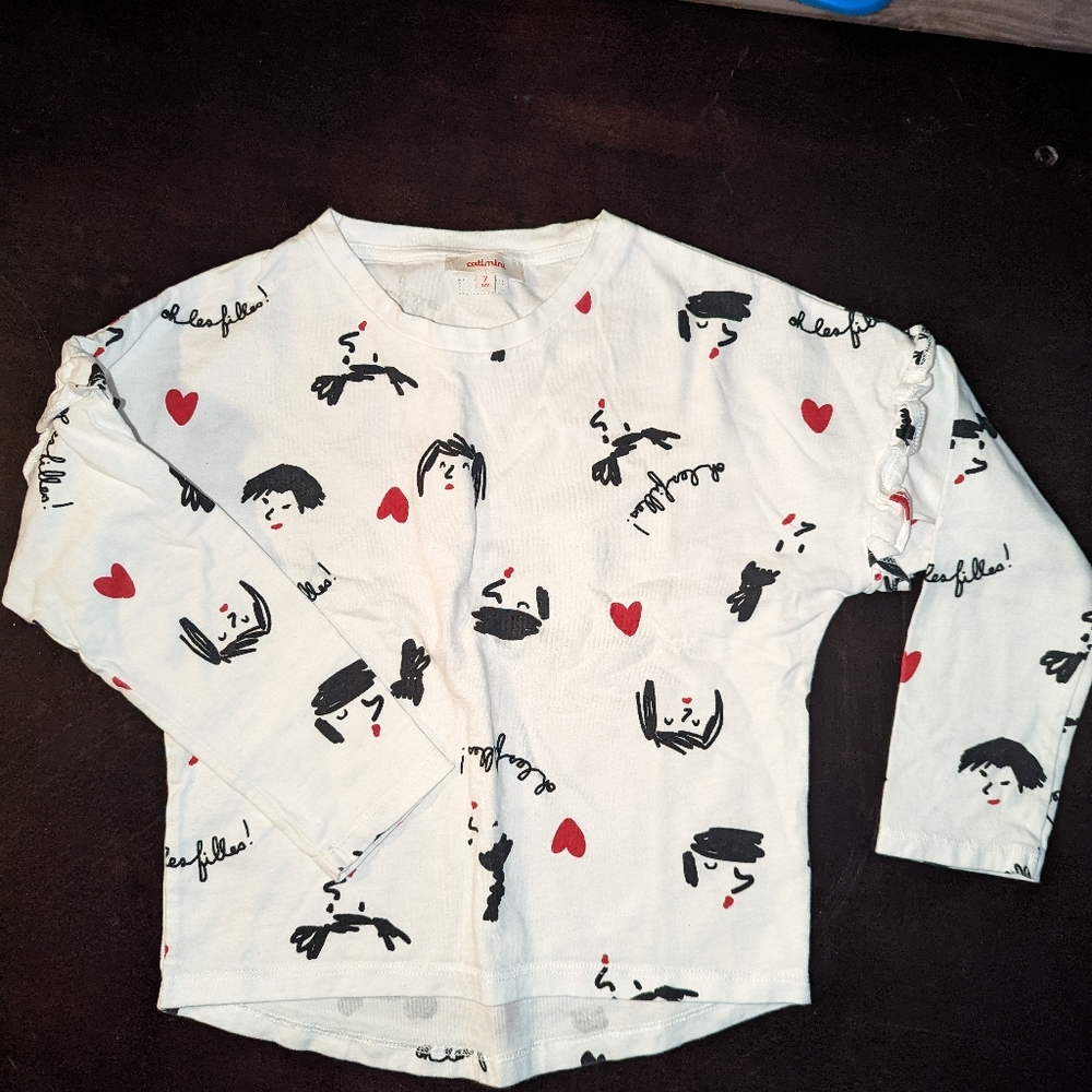 Posh Catimini long sleeve size 7